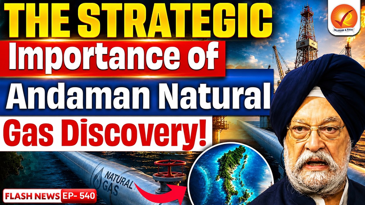 India Discovers Natural Gas in Andaman Sea: A Game Changer for Energy Security?