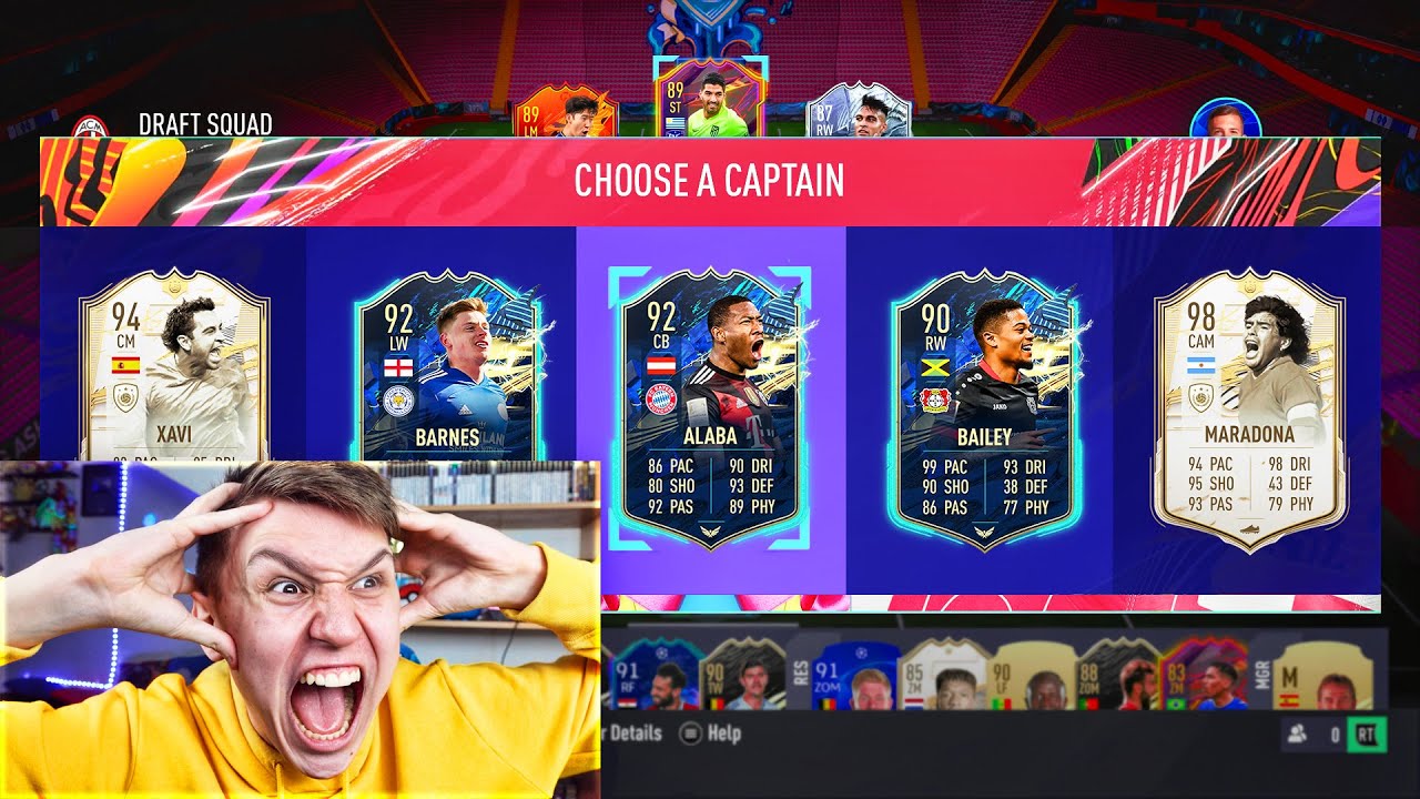 RAREST COMMUNITY TOTS IN A 193 FUT DRAFT!! - FIFA 21