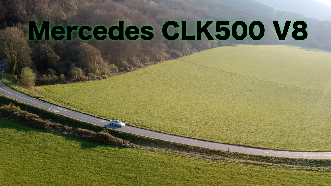 Mercedes CLK500 5.5 V8 - Exhaust Sound & Drive (4K)