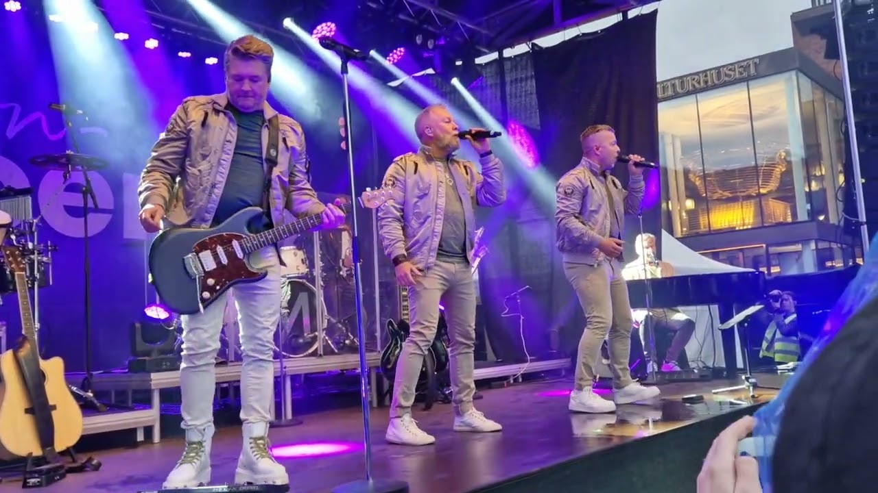 Arvingarna- Tänker inte alls gå hem @ Matfestivalen i Skövde 26 Augusti 2023.