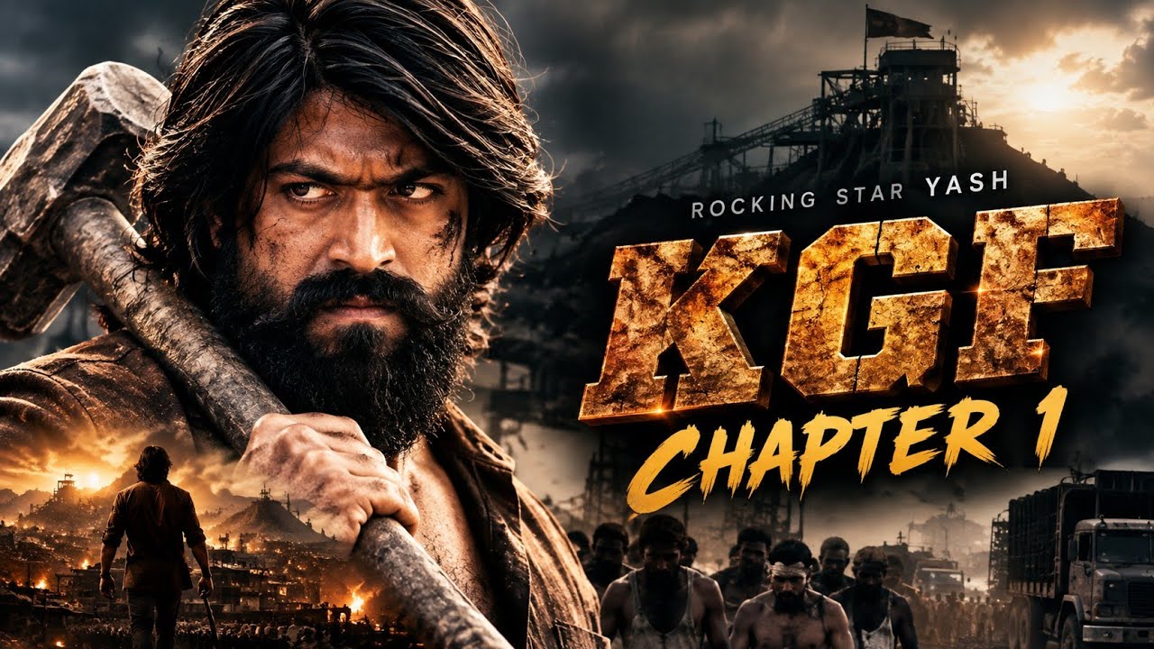 🔥 KGF Chapter 1 | Rocky Bhai Full Movie | Yash | Action Blockbuster