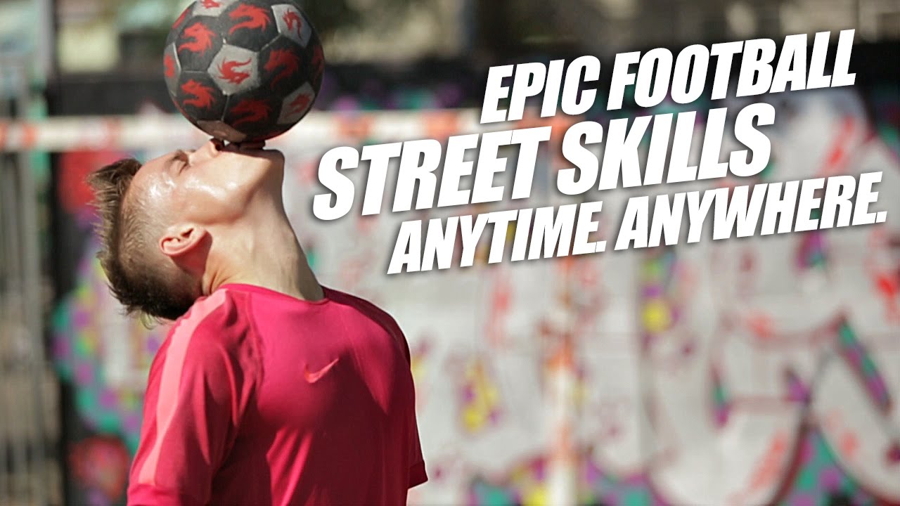 Epic football street skills - Anytime. Anywhere. | #unisportlife