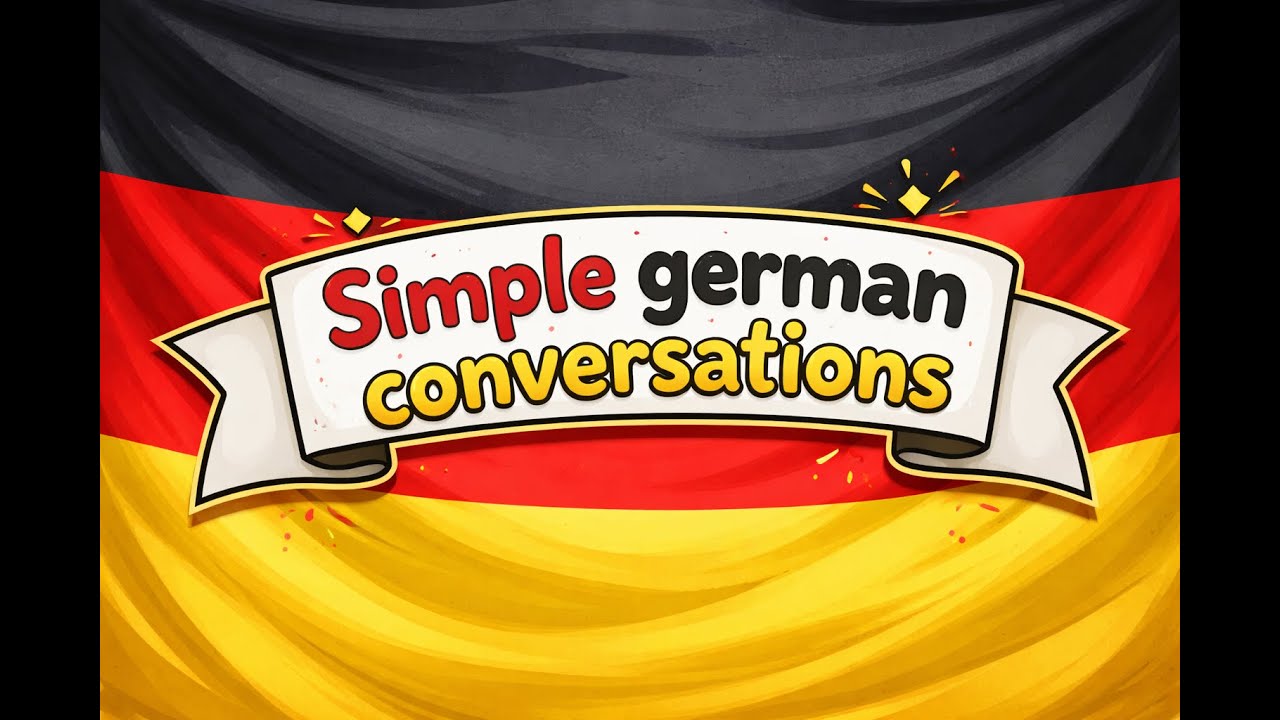 Einfach Deutsch lernen - The simple german conversation Podcast Ep1 (A1)