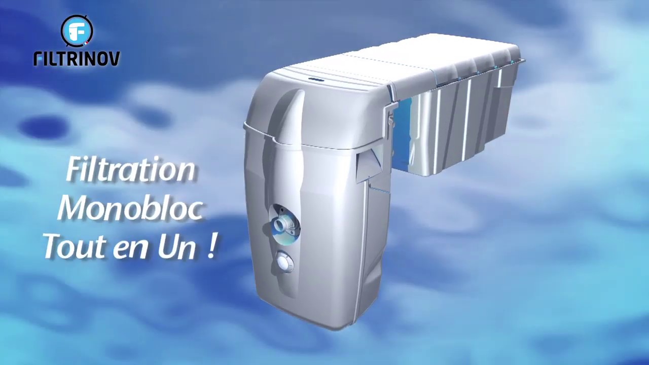 Filtration monobloc pour piscine Filtrinov