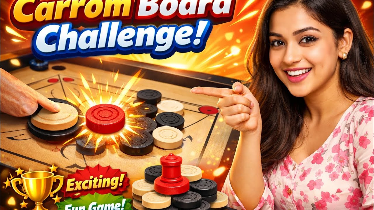 Epic Carrom Shots 2026 | Master the Carrom Board Challenge