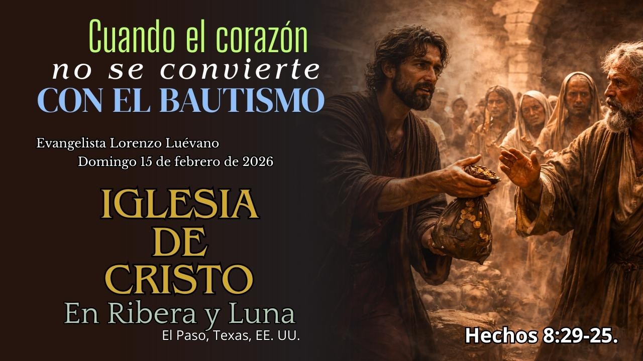 Cuando el corazón no se convierte con el bautismo (Hechos 8:9-25)