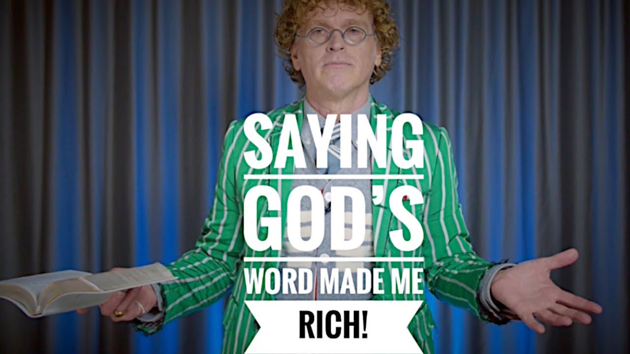 Saying God's word has made me Rich