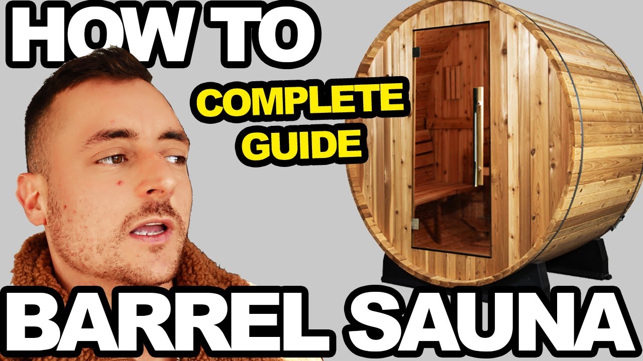 How to Build a BARREL SAUNA from SCRATCH | ULTIMATE GUIDE