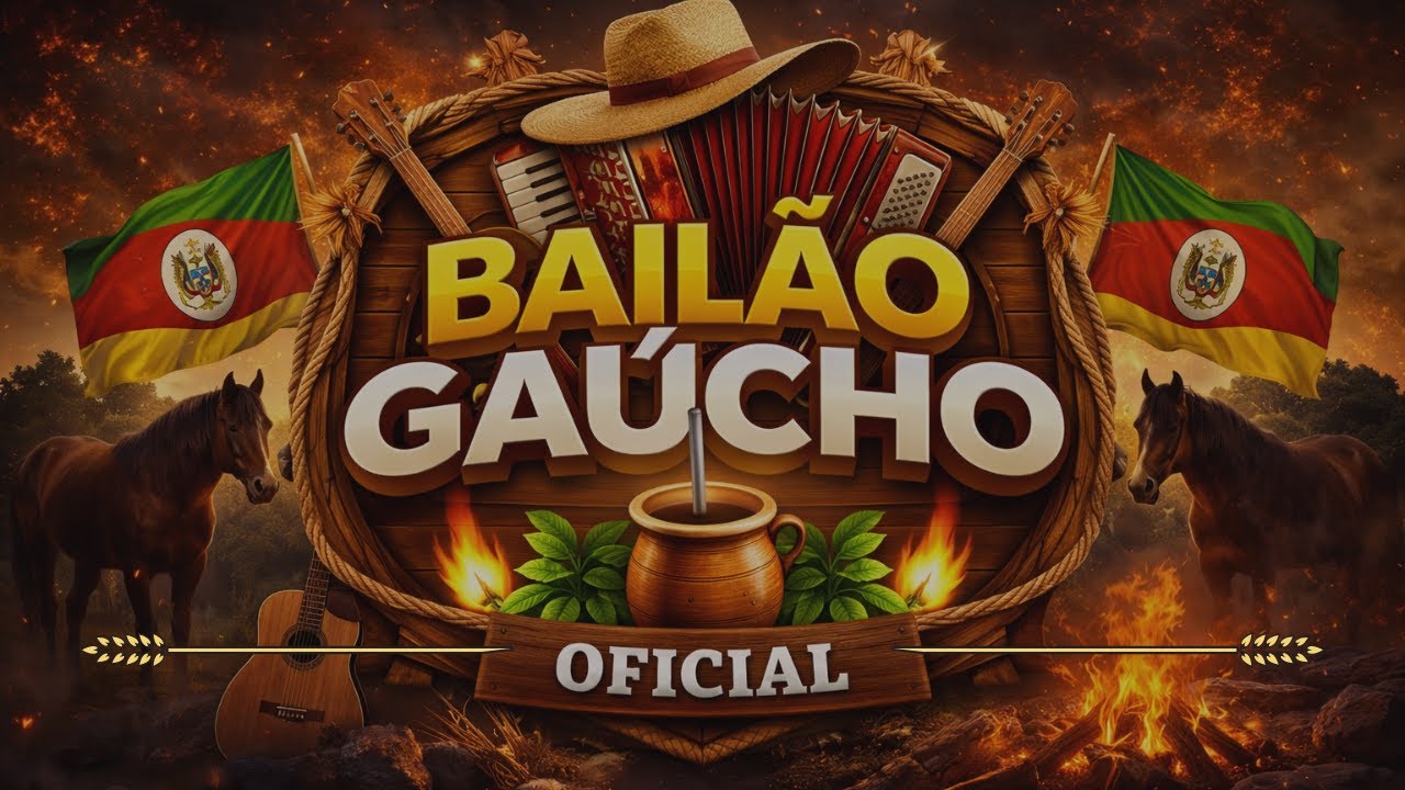 🔴 AO VIVO | Música Gaúcha Raiz 🎶 Bailão, Gaita e Tradição🔥