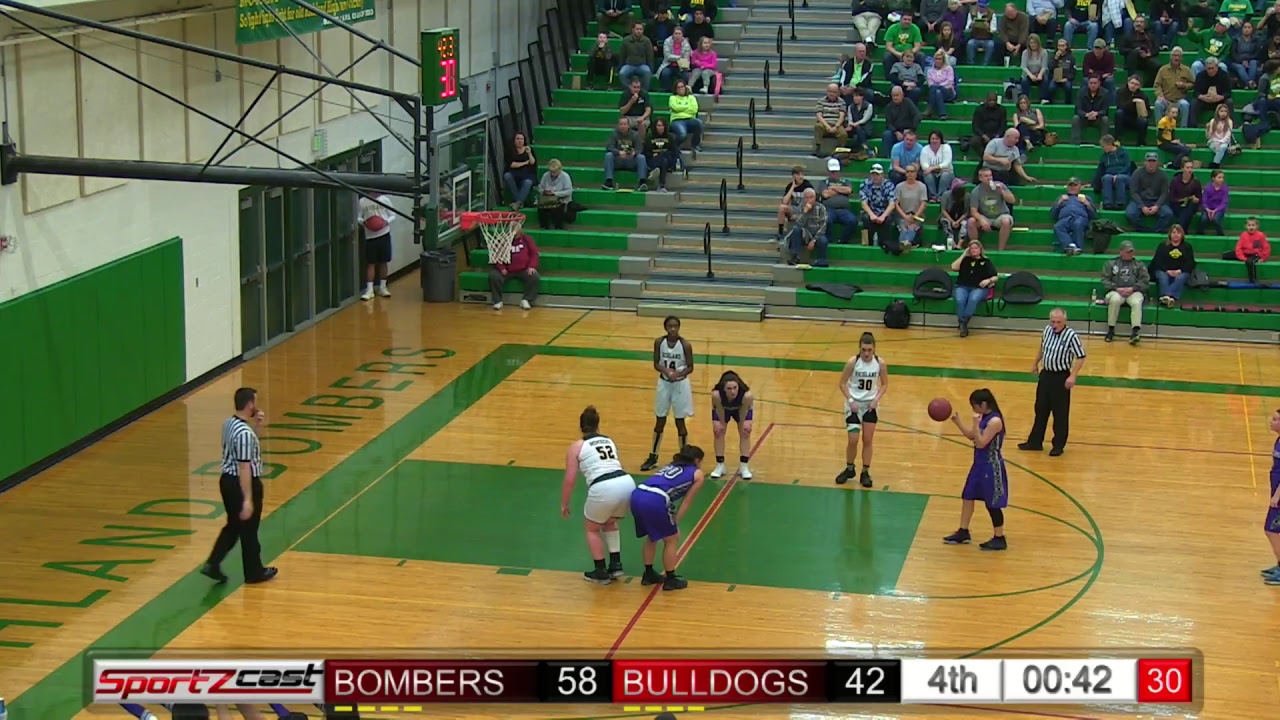 2018 4A District 8 Girls Basketball - Pasco Bulldogs vs. Richland Bombers