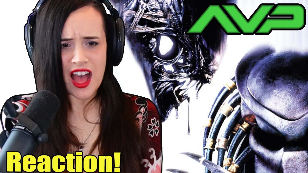 First Time Watching *ALIEN VS PREDATOR* - Movie Reaction - bunnytails