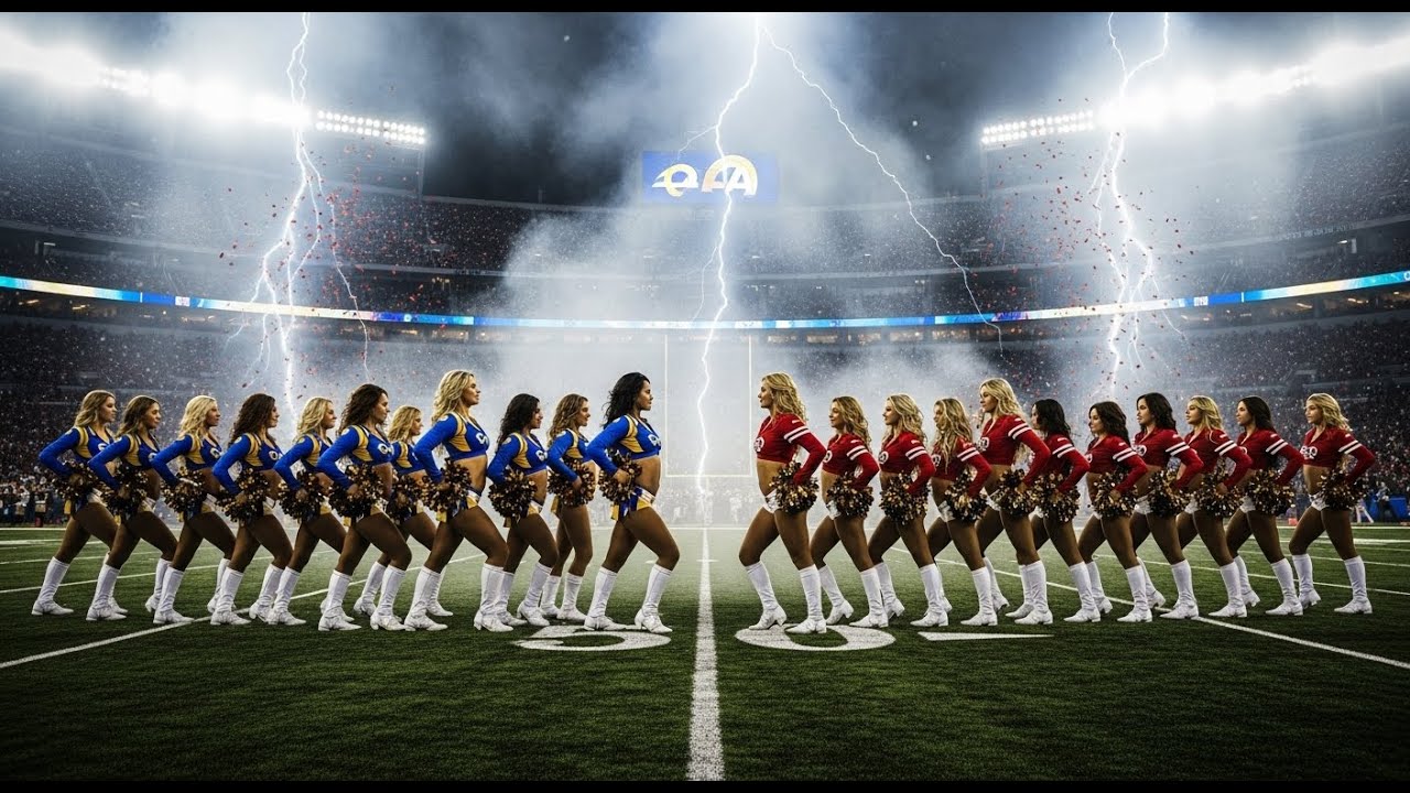 Spirit Showdown – Rams vs 49ers Cheerleaders | Epic NFL Halftime Dance Battle in 4K #NFL2025