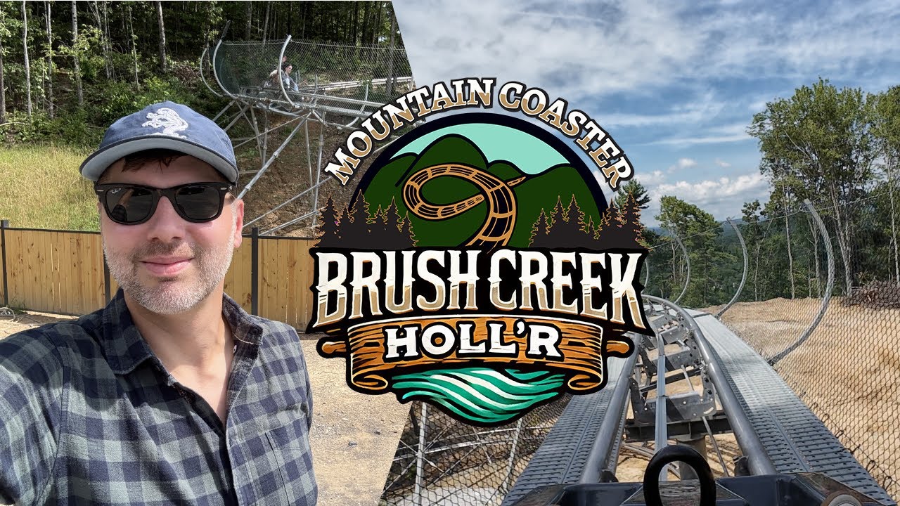 Brush Creek Holl'r Mountain Coaster • New for 2025 in Princeton, WV!