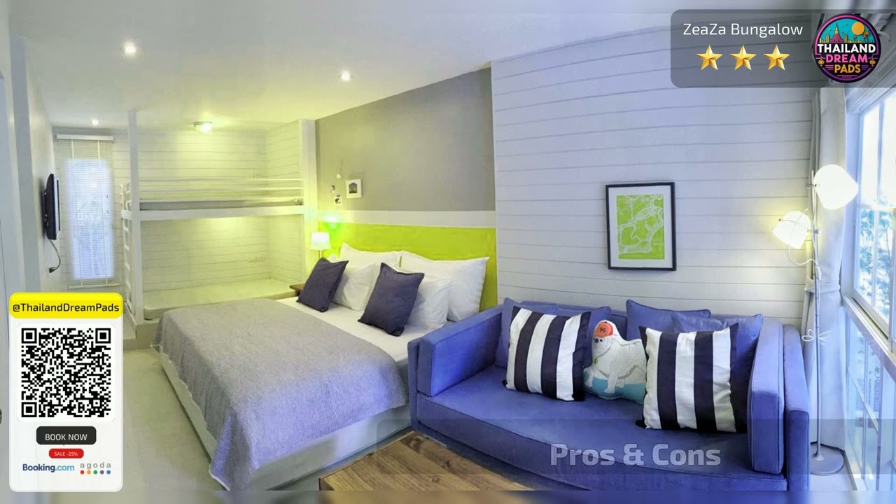 ZeaZa Bungalow - Would You Stay Here? | Hua Hin / Cha-am, Thailand🛏️