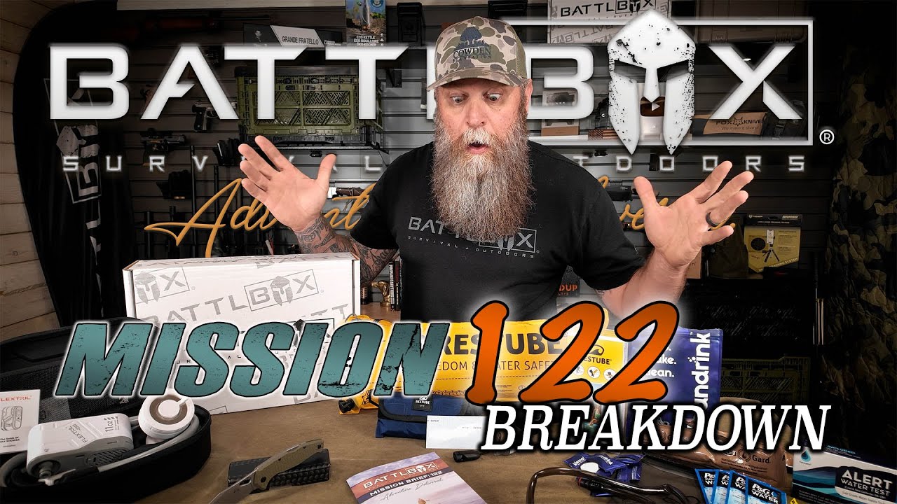 UNBOXING MISSION 122 OF BATTLBOX