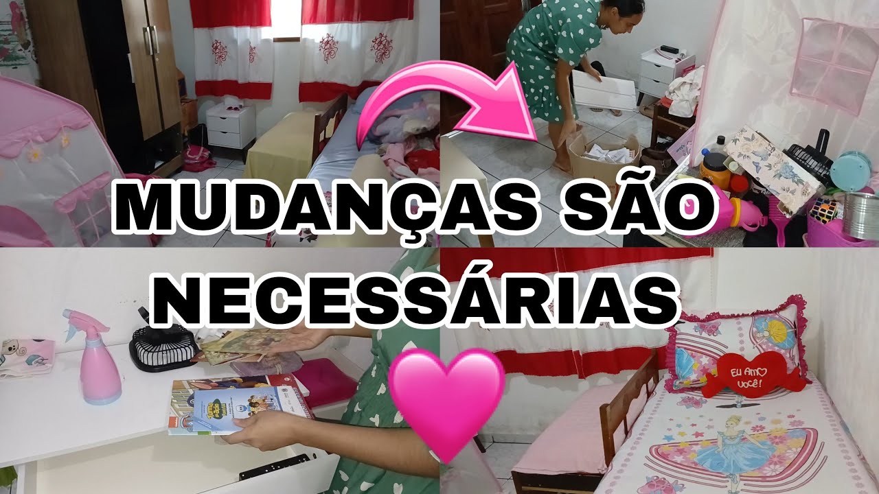 FAXINA/ORGANIZAÇÃO/TROQUEI DE LUGAR E GOSTEI🤗