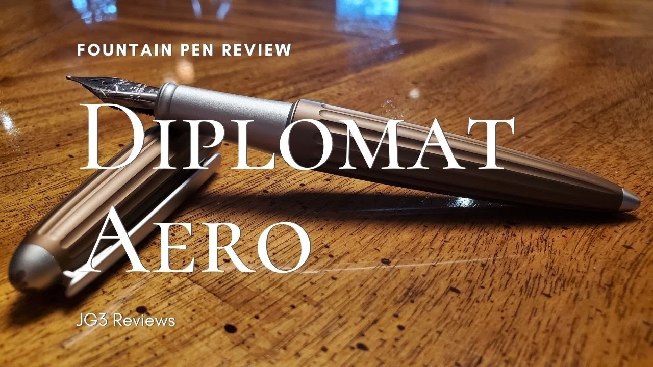 The Diplomat Aero Fountain Pen • Review + A Pen Story