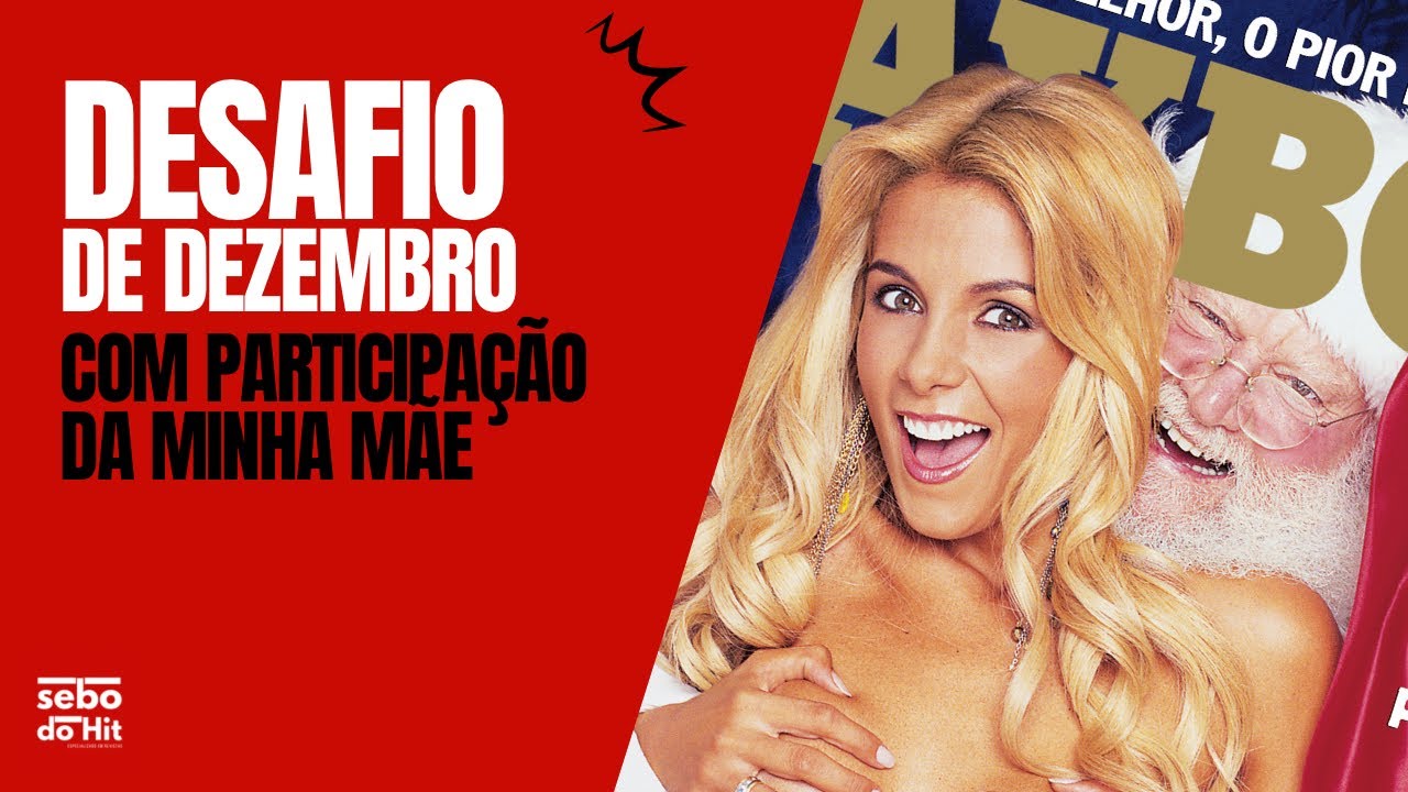 Desafiei a minha mãe a saber se ela conhece as capas da Playboy de dezembro. Carla Perez, Vendramini