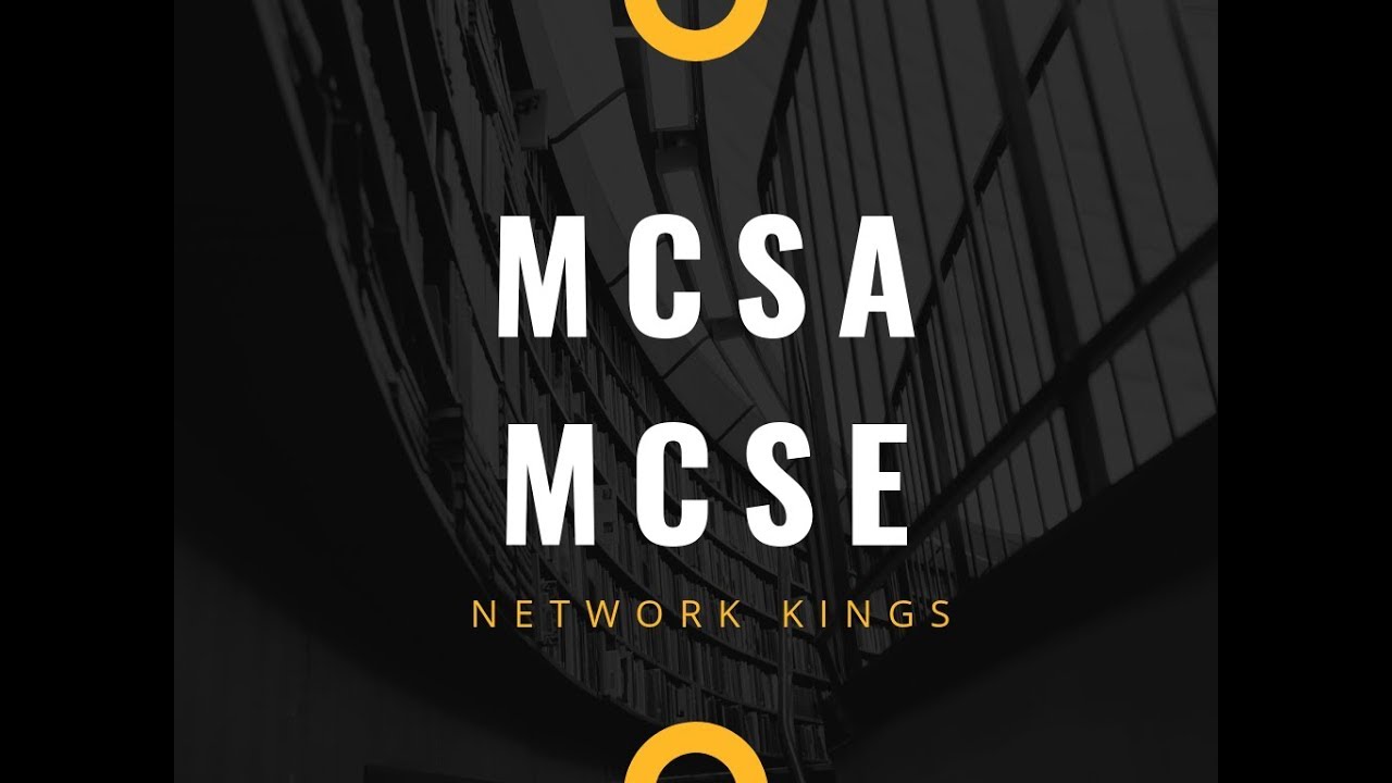 MCSA MCSE - Microsoft Certifications