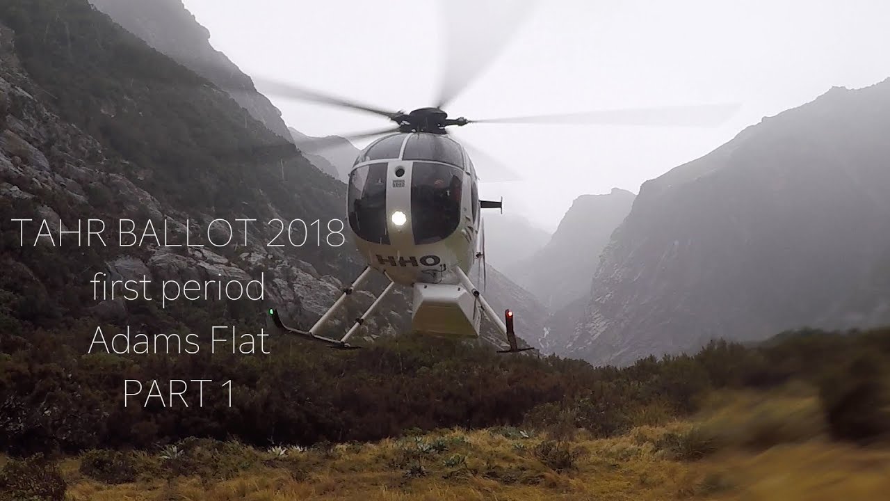 Josh James 2018 Tahr Ballot - First Period - Adams Flat - Part 1