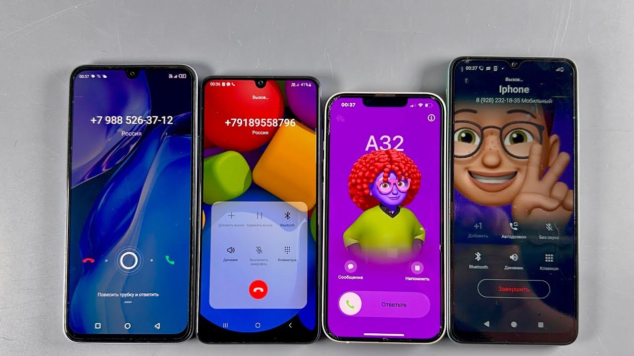 Incoming Call Infinix X676C + Samsung Galaxy A32 + IPhone 13 + Remdi A3X