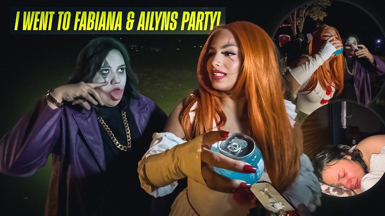 I went to Fabiana & Ailyn's Halloween party!