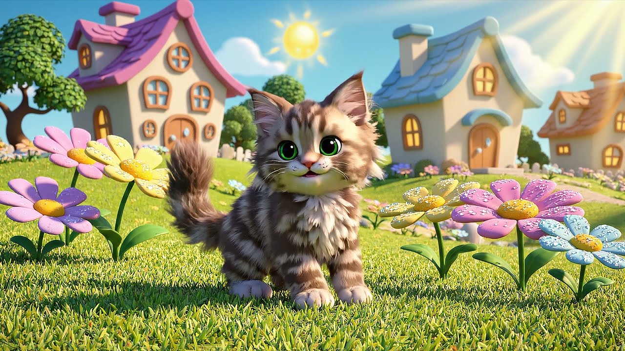 Minecraft Tiny Cat Stuck in a Honey Jar | Nursery Rhymes for Kids & Baby Songs