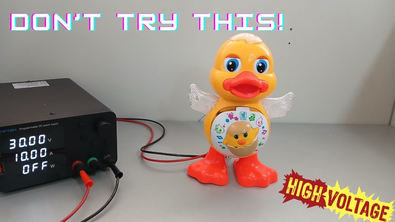 Exploding Toys with High Voltage