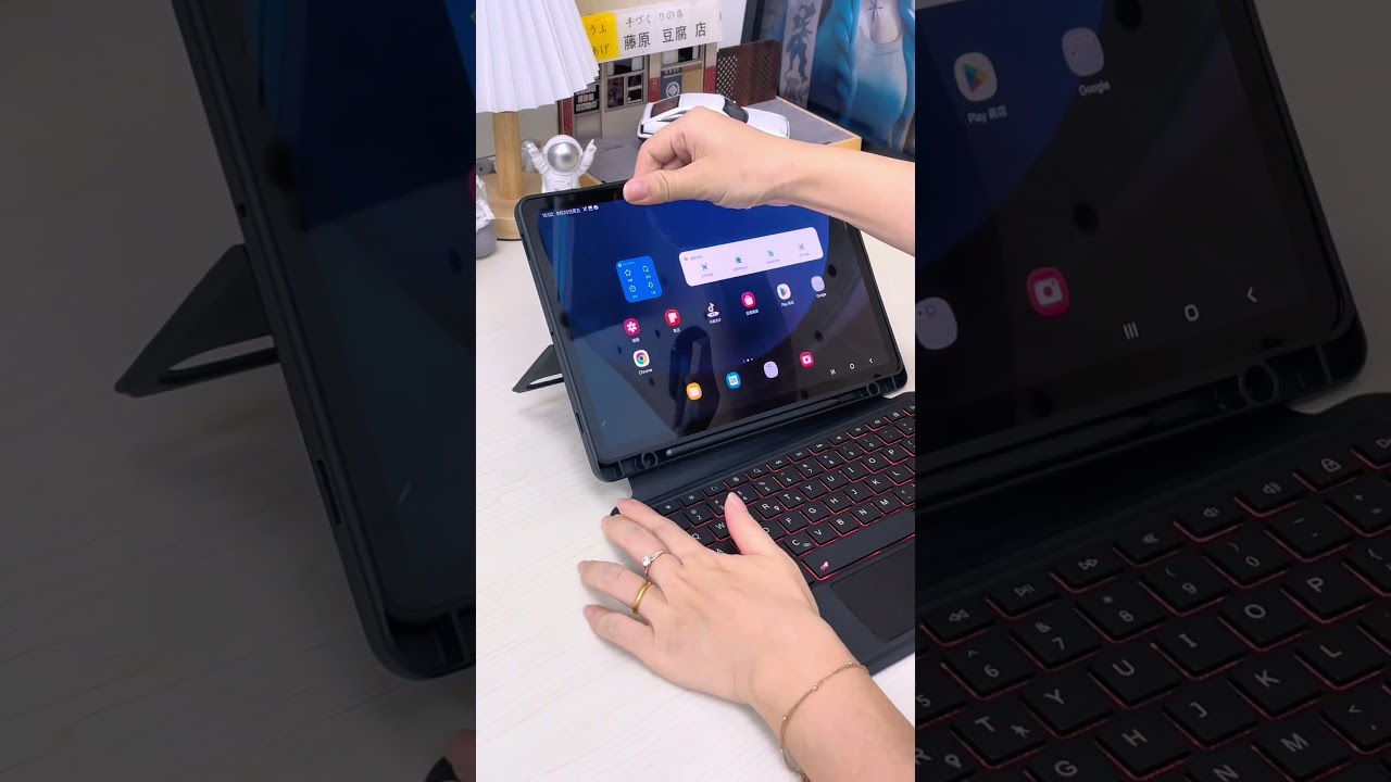 Keyboard Case for Samsung Galaxy Tab S9...Portrait Mode or Landscape Mode Depends on Your Choice
