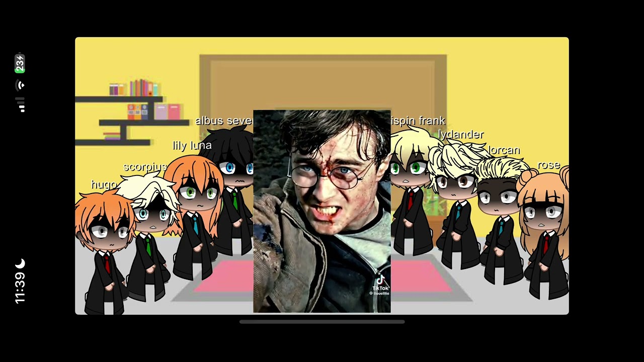 Hp future kids react (short)