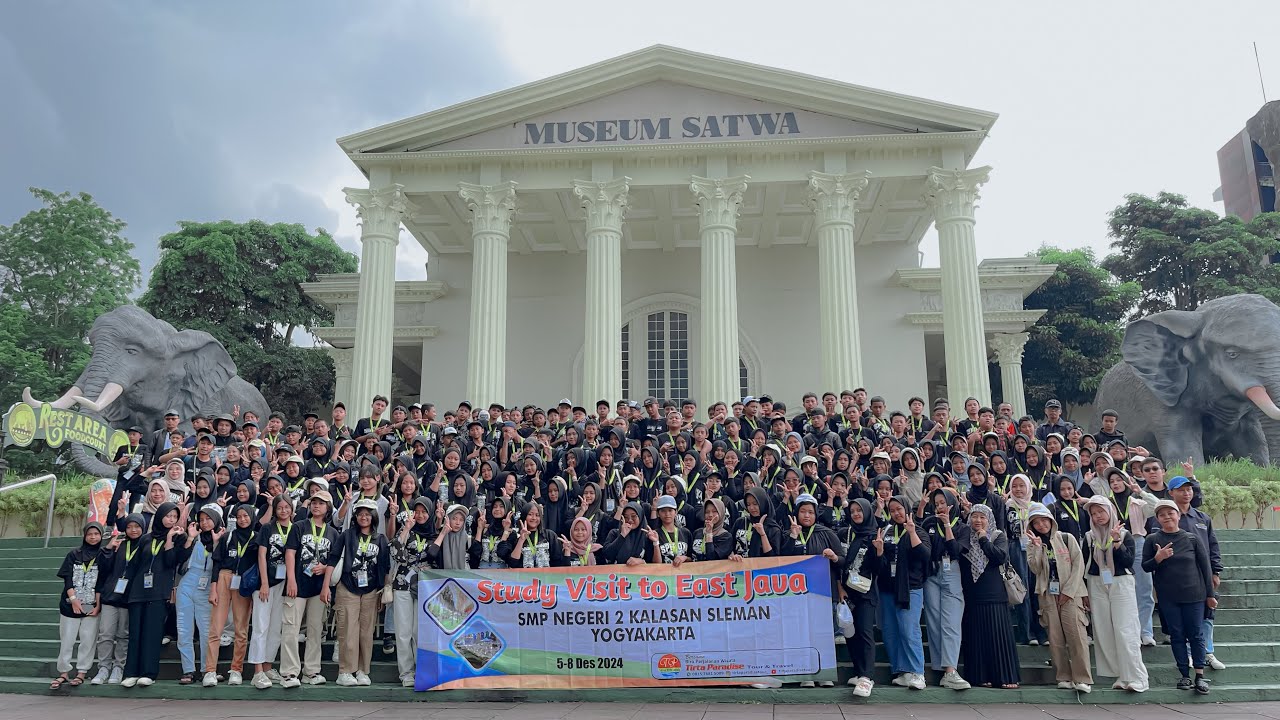 SMP N 2 Kalasan Sleman Yogyakarta Study Visit To East Java 5-8 Desember 2024 // TIRTA PARADISE TOUR