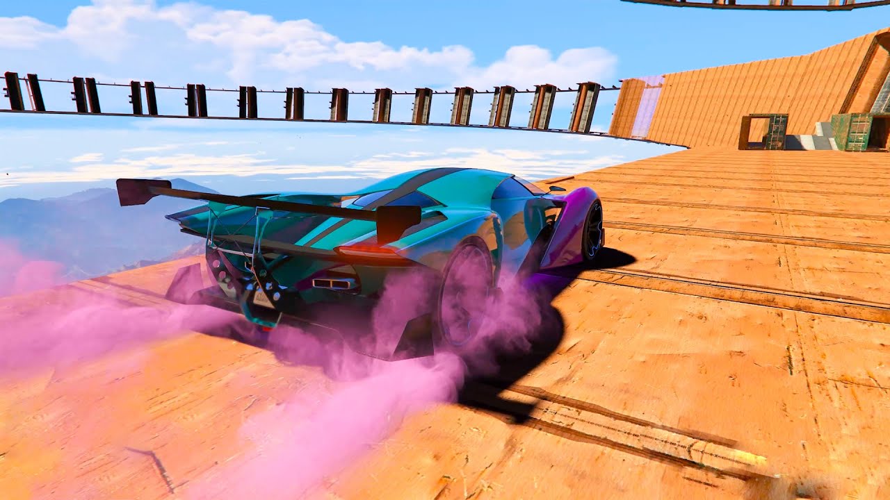 Chiliad Wallride Parkour | GTA V Online | XianSaiful Gaming