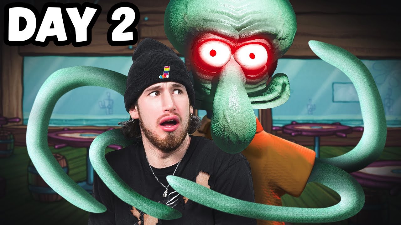 Surviving Overnight in the Krusty Krab...