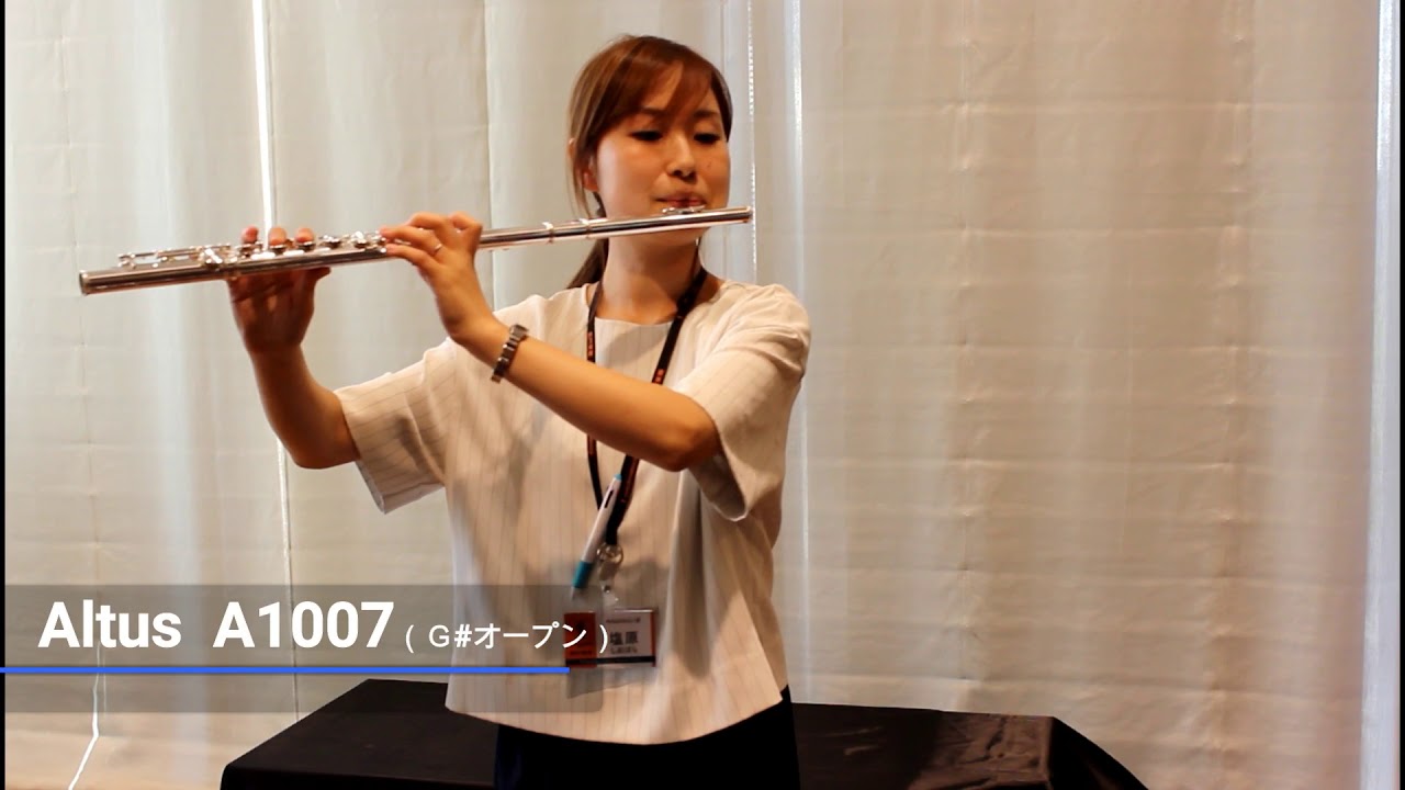 アルタスフルート裏メニュー!?G＃オープンVSノーマルで吹き比べてみました。