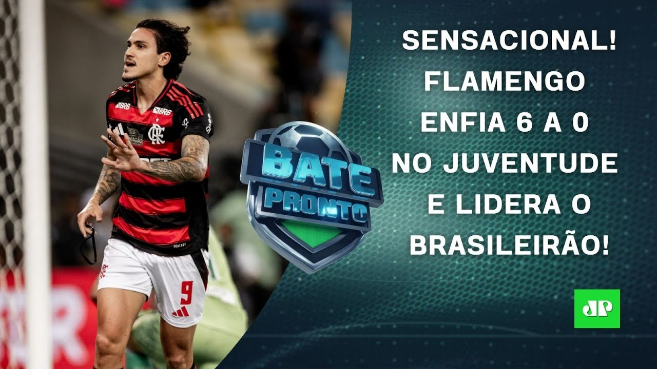 Flamengo DÁ SHOW, MASSACRA e LIDERA; Neymar SENTE LESÃO; Ramón FORA do Corinthians? | BATE-PRONTO