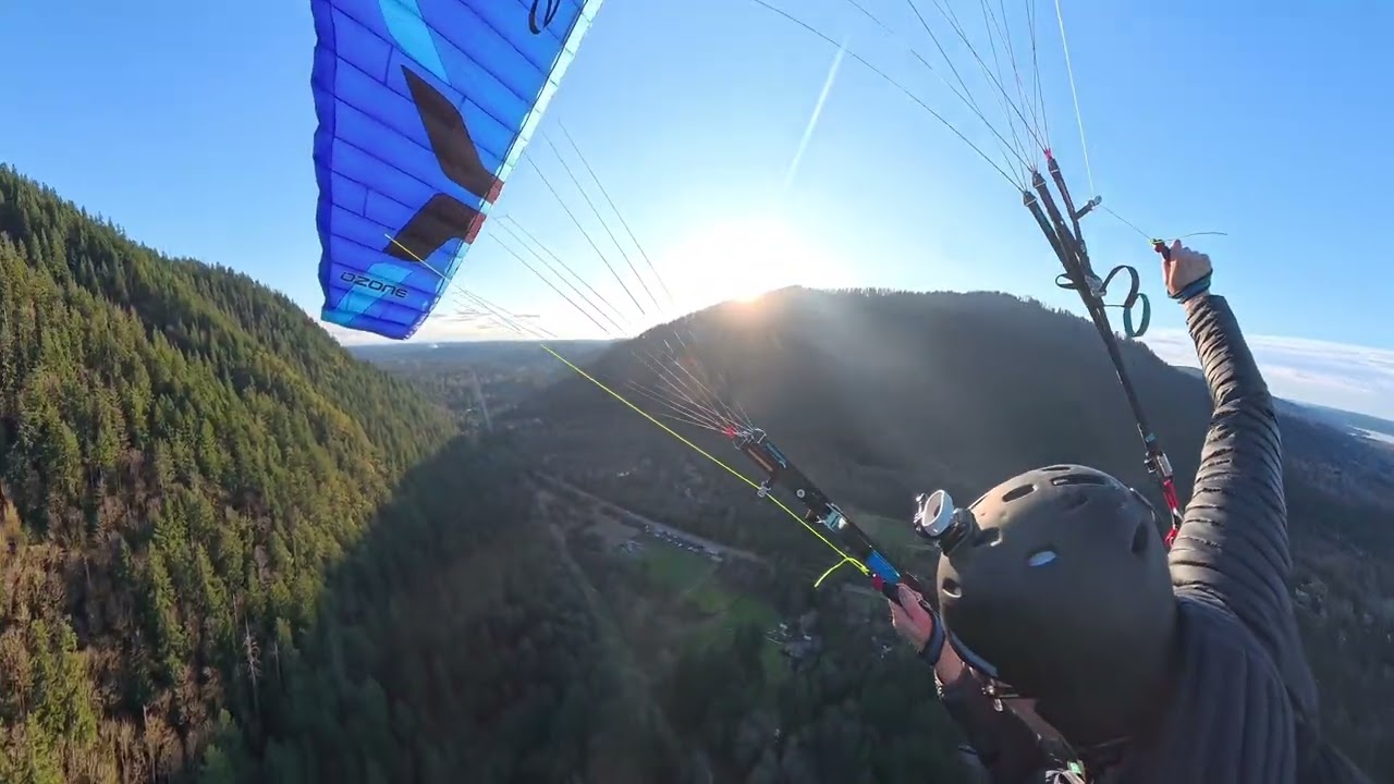 Speed flying Poo Poo Point February 15th, 2026