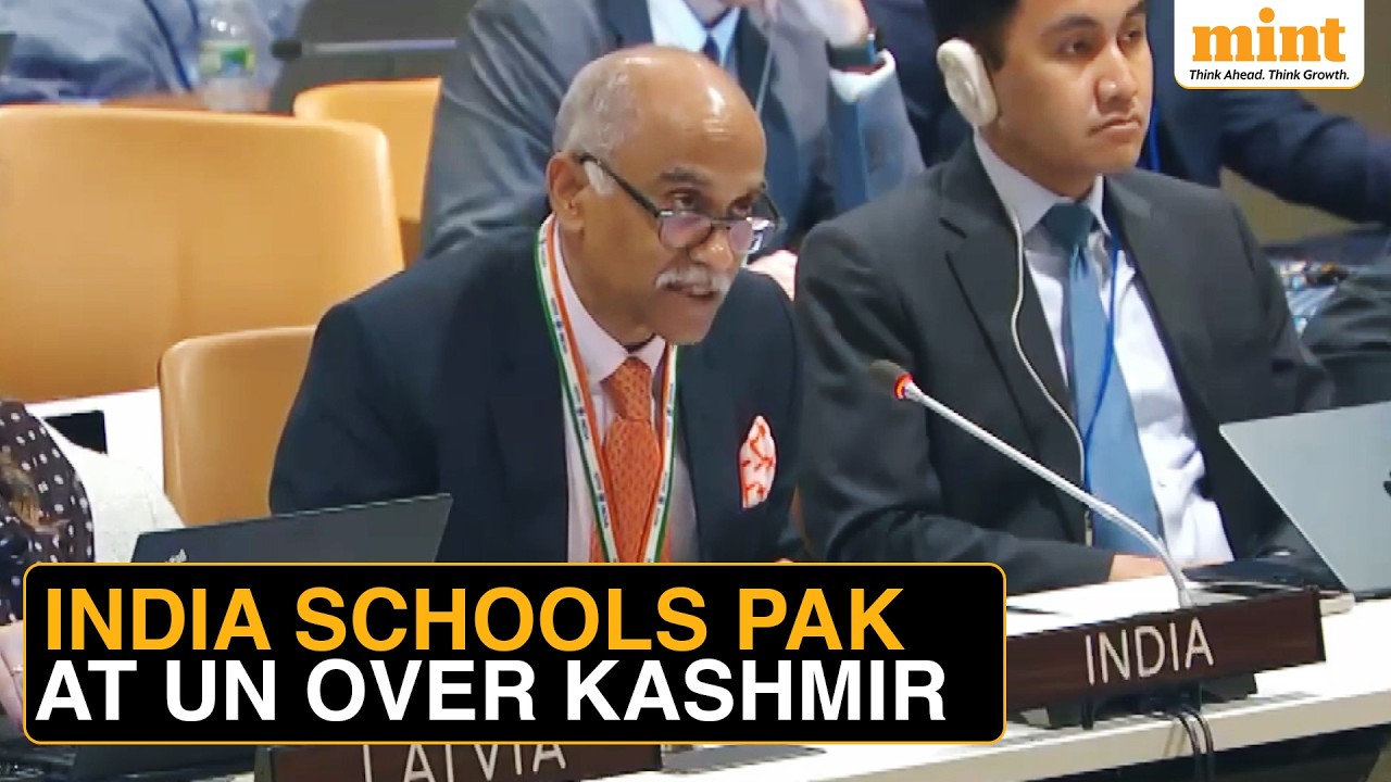 Watch: India Rips Pakistan Apart At UN Over Remarks On Kashmir, 'Strictly Internal Matter'