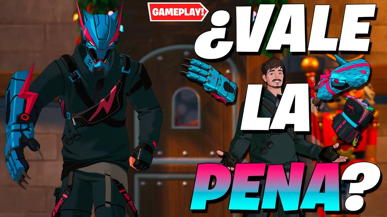 ¿VALE LA PENA COMPRAR EL LOTE MR BEAST 6000? | Fortnite: Battle Royale (GAMEPLAY Y REVIEW)