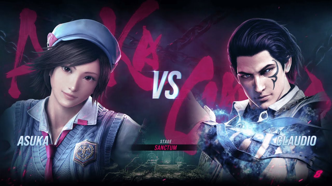 Tekken 8 Gameplay Asuka VS Claudio