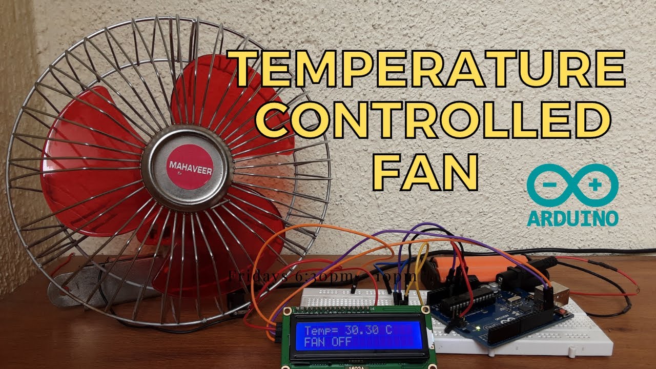 Temperature Controlled Fan using Arduino