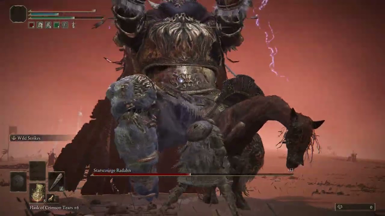 Stasrscourge Radahn +0 Club, Hitless