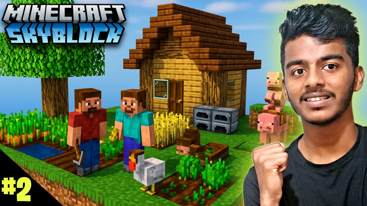 Pet Um Iruku, Comedy Um Iruku – ChatGPT Kalakkudhu! 🤣🐾 | Minecraft Skyblock #2