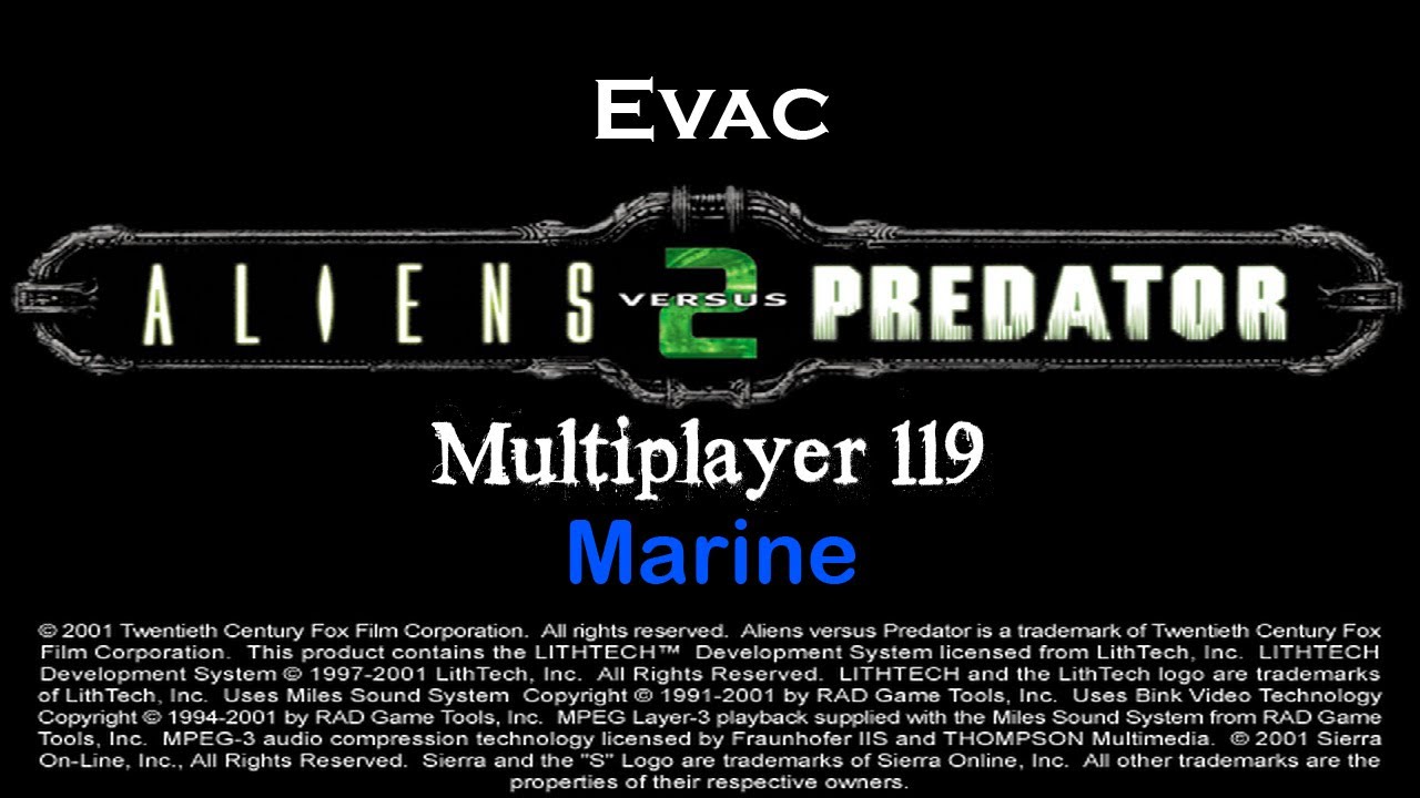 Aliens vs. Predator 2 (2001) - Multiplayer 119 - 1080p 60FPS