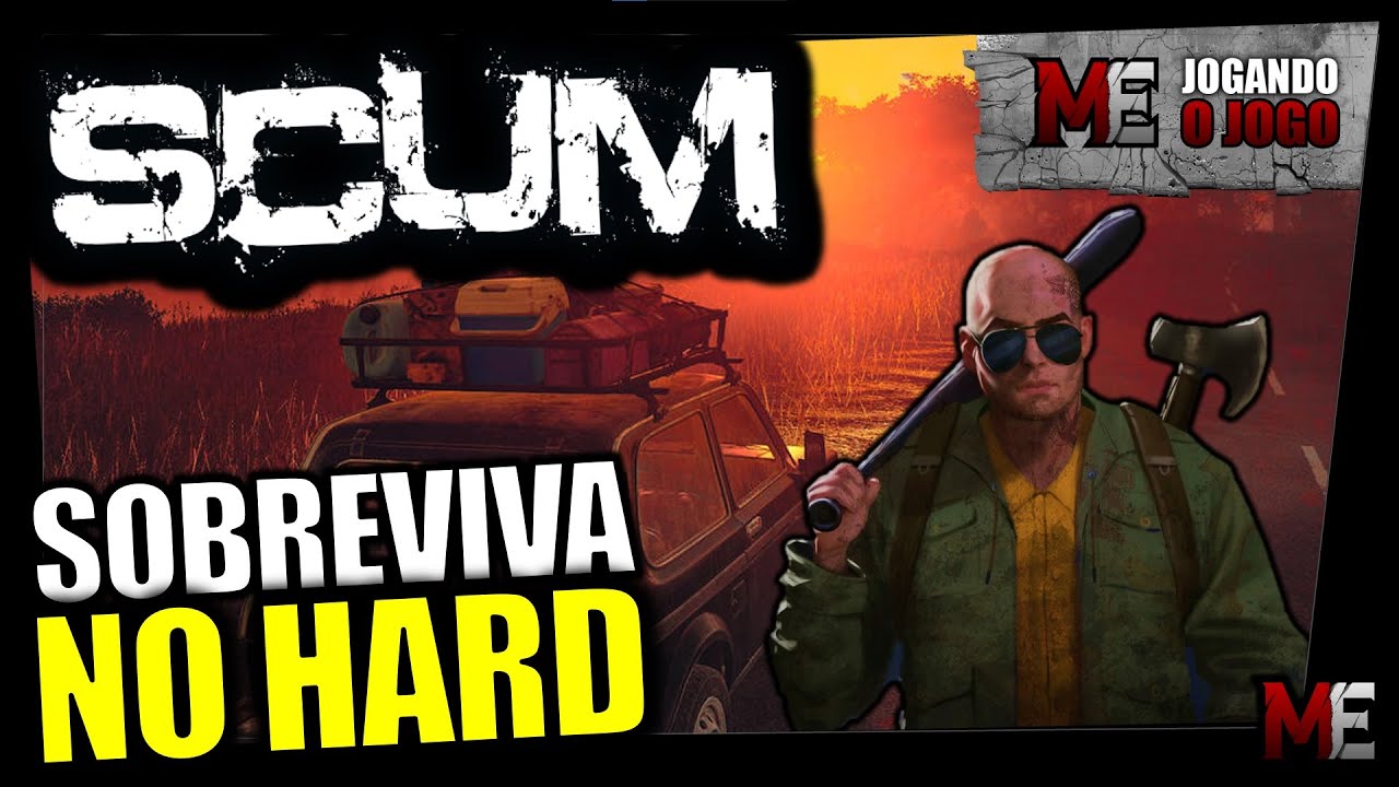 SCUM | #00 - JOGANDO O JOGO (Sobreviv&ecirc;ncia extrema e realismo total!) - PT-BR