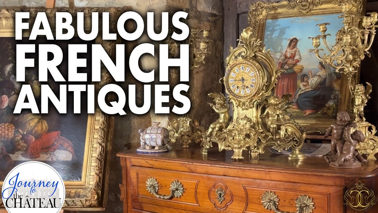 FABULOUS French ANTIQUES! Shopping Discoveries in France!