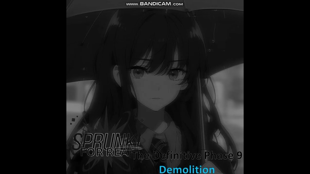 Anime Girl Sprunki The Definitive Phase 9 Demolition - Mix SLOWED (Sprunki For Real Topic)