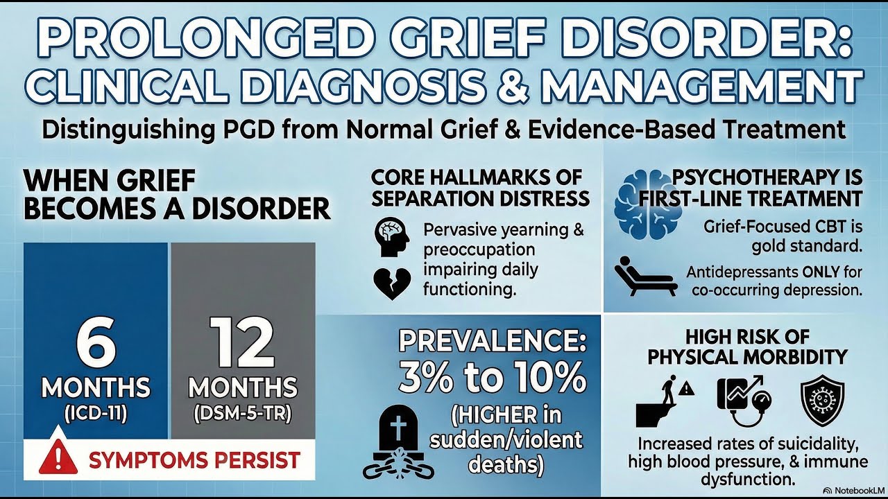Grieving Too Long? Why You Can't "Just Move On" (Prolonged Grief Disorder)