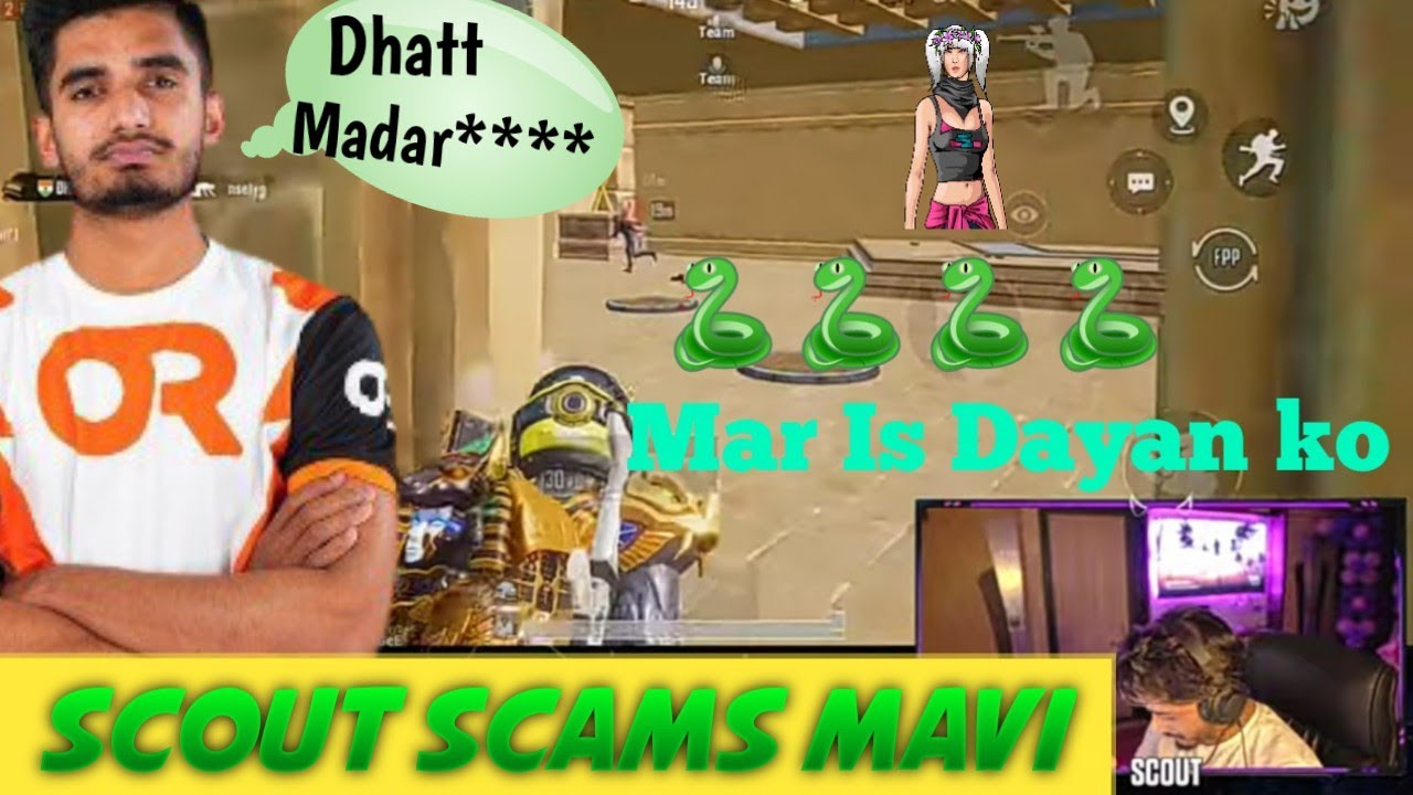 Mavi Scams By Scout In New Ancient Mode || Funny Gameplay😂😂|| PubgMobile