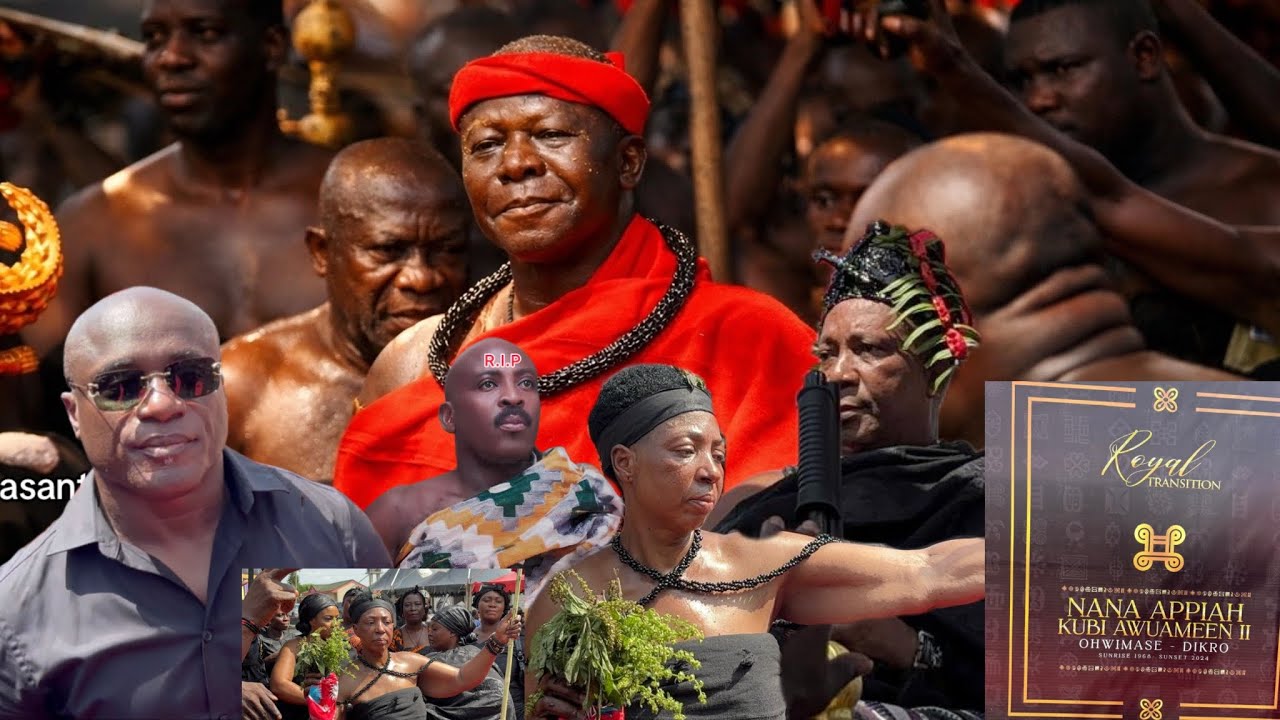 Otumfuo Brempong-Nana Antwi Agyei Brempong,Rev Kusi Boateng &Nananom Bids Farewell To Ohwimase Dikro