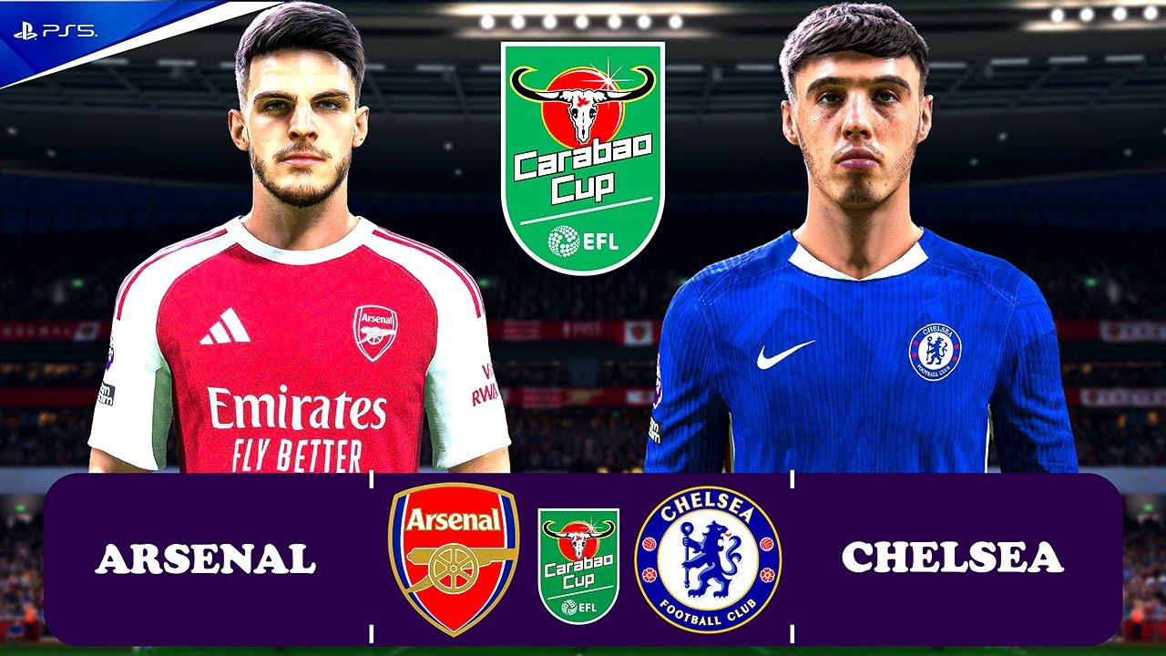 FC 26 - Arsenal vs. Chelsea | EFL Cup Semi-Finals 25/26 Match | PS5™ Pro [4K] Joao Pedro, Gyokeres